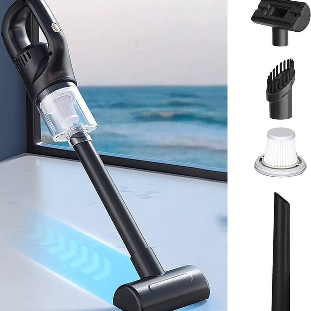 ufehgfjh Car Portable Handheld Small Vacuum Cleaner Wireless Home Auto Dual-Use